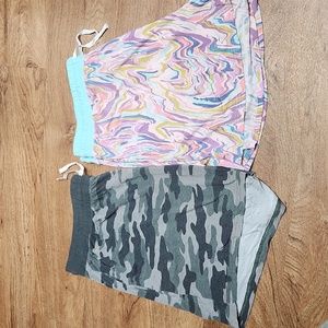 Set of 2 Little sleepies women's shorts, size XL great condition
